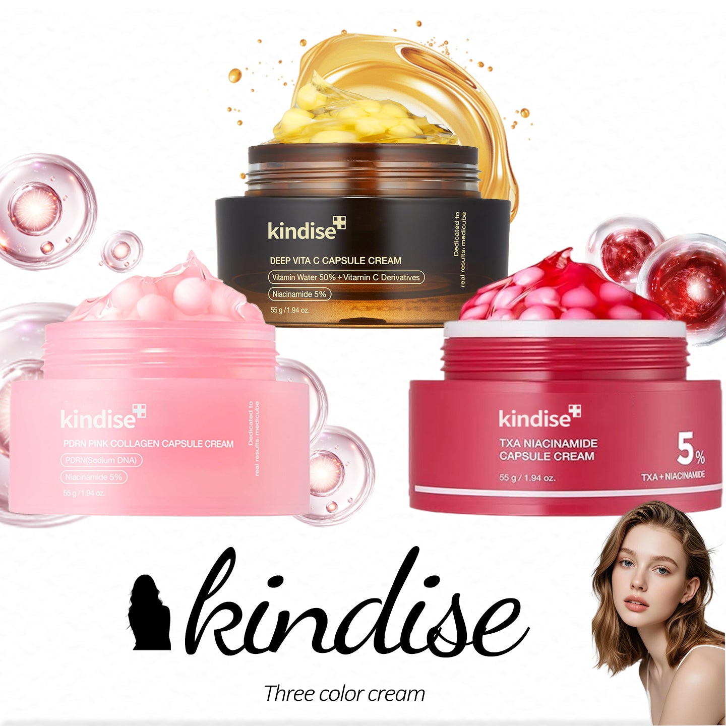Capsule Cream SET for Glass Glow Skin
