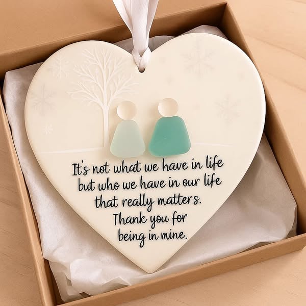🔥Heart-Shaped Friendship Decor🔥Shaped by Nature & Crafted by Hand