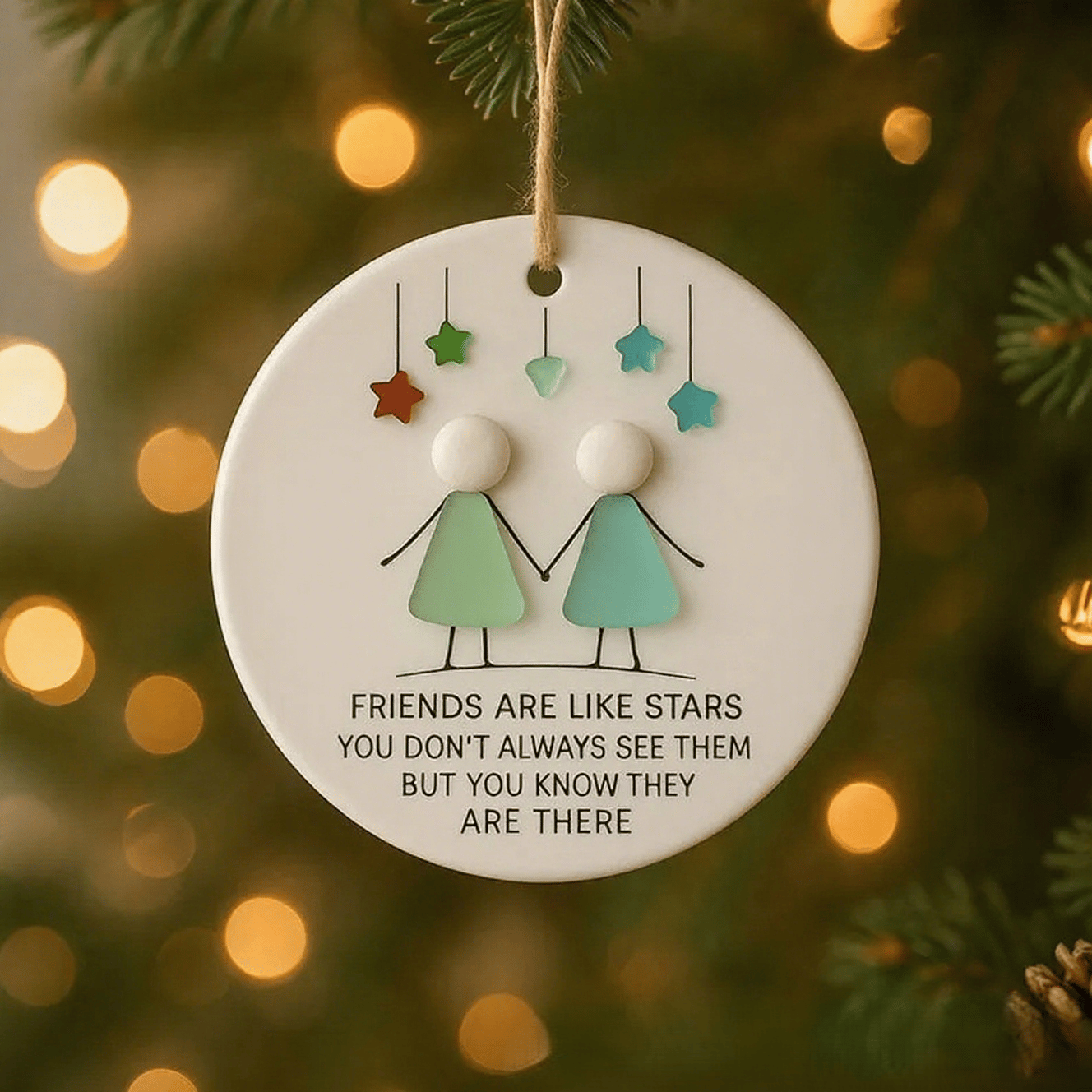 🔥Heart-Shaped Friendship Decor🔥Shaped by Nature & Crafted by Hand