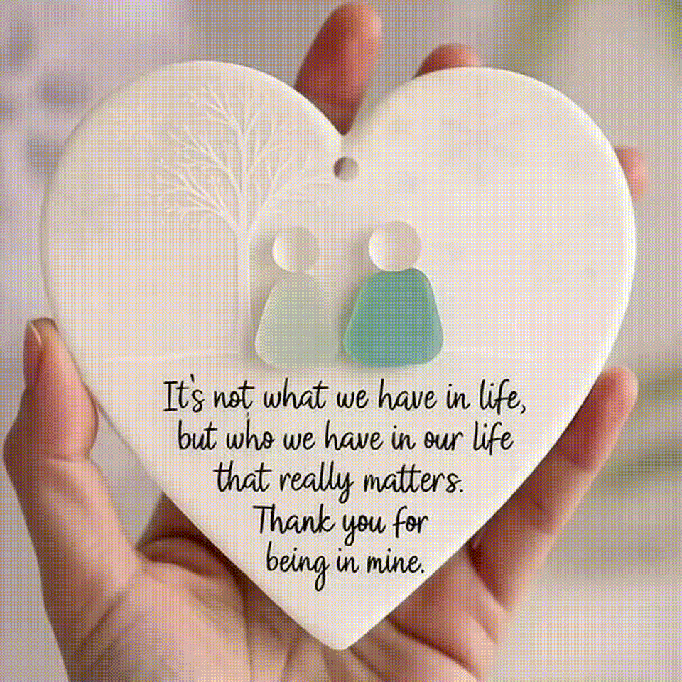 🔥Heart-Shaped Friendship Decor🔥Shaped by Nature & Crafted by Hand