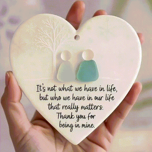 🔥Heart-Shaped Friendship Decor🔥Shaped by Nature & Crafted by Hand