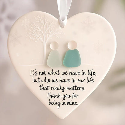 🔥Heart-Shaped Friendship Decor🔥Shaped by Nature & Crafted by Hand