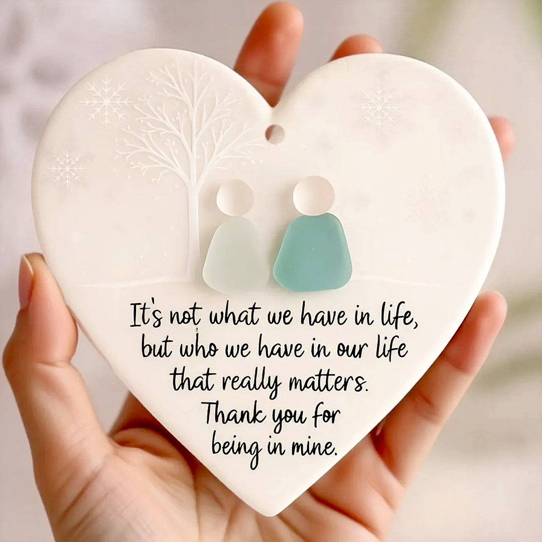 🔥Heart-Shaped Friendship Decor🔥Shaped by Nature & Crafted by Hand